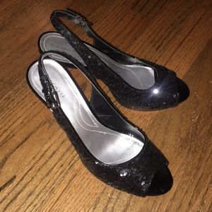 Tahari Open back Heels